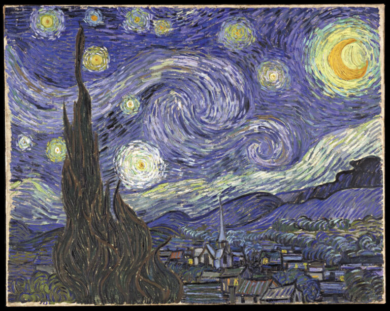 Vincent van Gogh, The Starry Night (public domain)